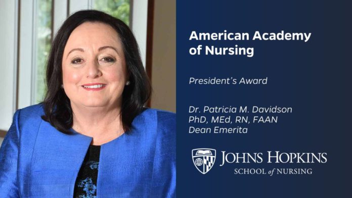 Australian nursing leader Prof. Patricia M. Davidson, PhD, RN, FAAN; Image Source: Supplied