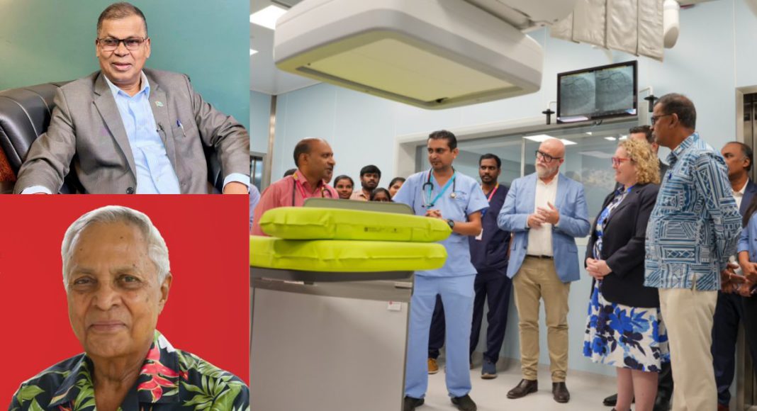 File image: Fiji’s Deputy Prime Minister and Minister for Finance, Prof. Biman Prasad, has hit back at Fiji Labour Party leader and former Prime Minister Mahendra Chaudhry (Source: Facebook)