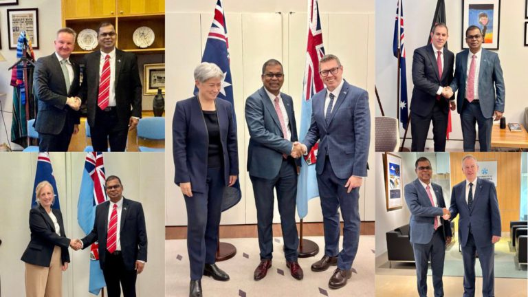 Australia and Fiji reaffirm commitment to regional integration and climate cooperation
