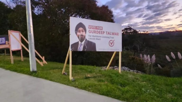 Indian-origin candidate claims racial motive behind repeated vandalism of campaign hoardings