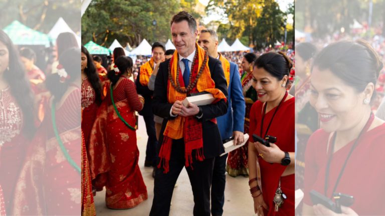 Premier Chris Minns celebrates Teej, praises NSW’s Nepalese community’s contribution