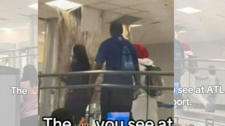 Sewage leak stuns travellers at America’s busiest airport