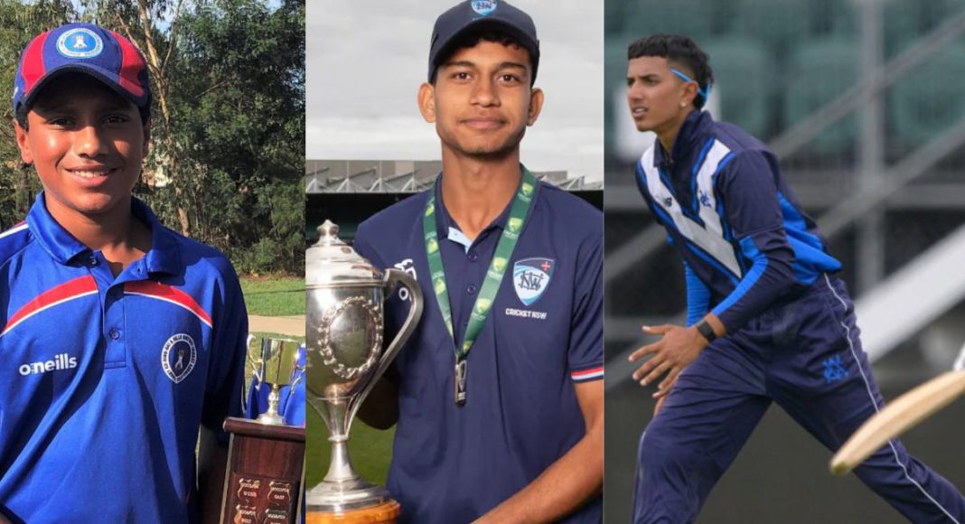 Image: John James, Yash Deshmukh and Aryan Sharma