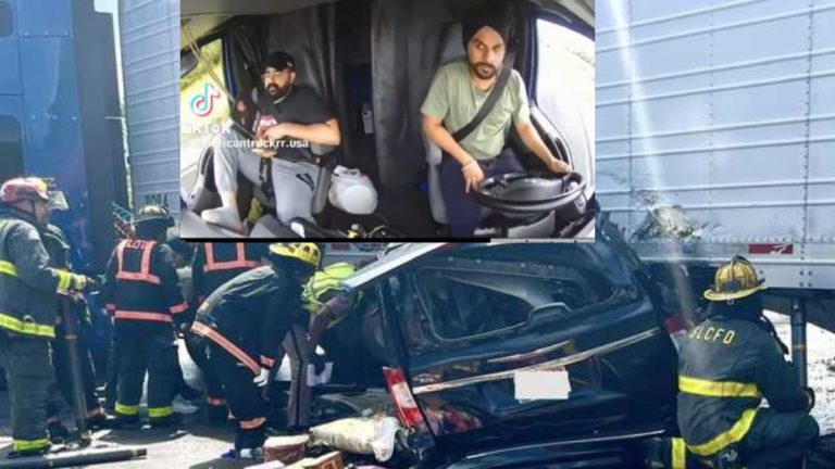 Illegal U-turn by Indian-origin semi-truck driver kills three on Florida Turnpike