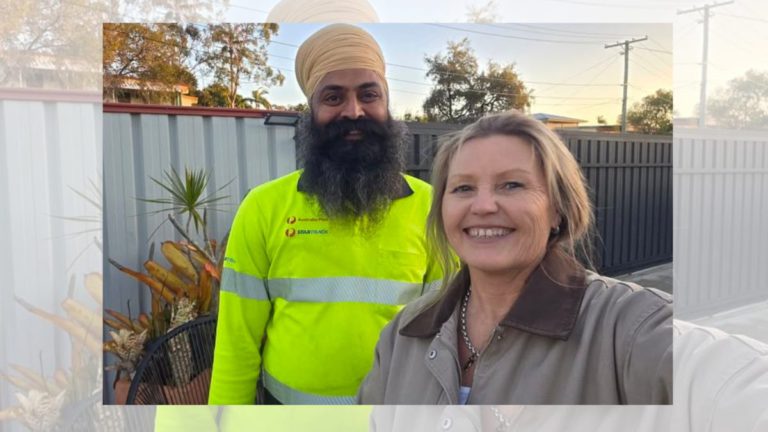 Australia Post courier Gurpreet Singh random act of kindness goes viral, earns TV spotlight