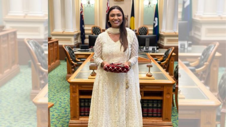 Speaking Urdu in Queensland parliament, Pakistani-origin MP Bisma Asif denounces reclaim Australia rally