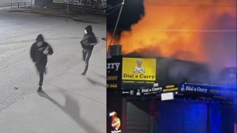 Popular Indian restaurant destroyed in firebomb attack in Adelaide