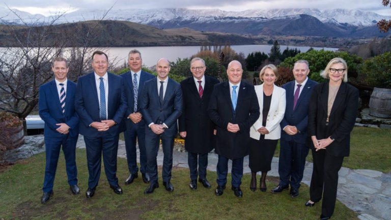 ‘Family across the Tasman’: Albanese and Luxon push for stronger economic and defence ties