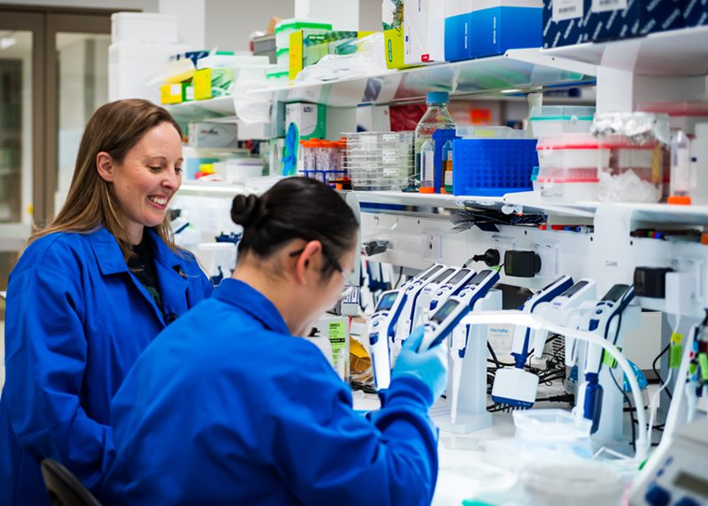 Inside the $90 million vault guarding 13 million pieces of Australia’s natural history 5 DrErinHahnleftClaireYangDiversitymolecularlabs9Jul2025byCarlDavies crop 5