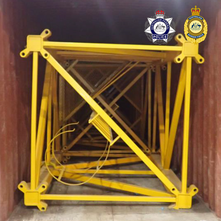 61-year-old Iranian man charged over $360m meth hidden in crane parts 1 Frames 2 1