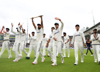 India stuns England in Oval thriller to level Test series 2-2 with six-run win Image Source: BCCI