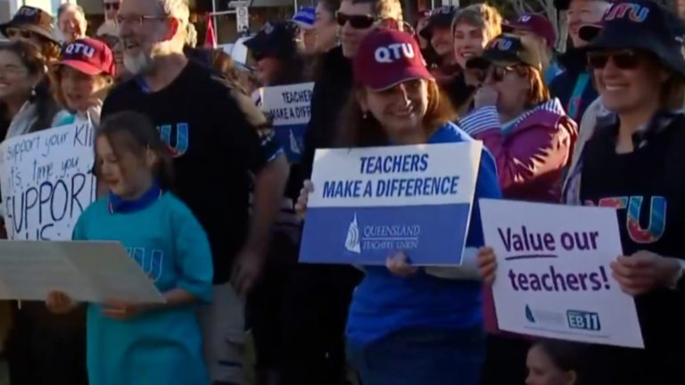 Queensland teachers are striking. It’s not just about money – they are asking for a profession worth staying in
