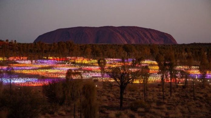 Image Source- Field of Light, Uluru-Kata Tjuta National Park, Northern Territory © Tourism Australia