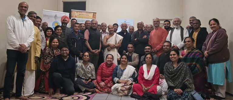 Melbourne’s Hindu community welcomes Om Shanthi Theertham’s final rites services