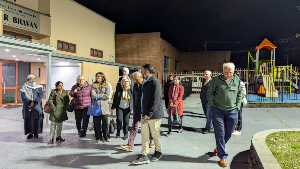 Temple multifaith meet; Image Source- The Australia Today