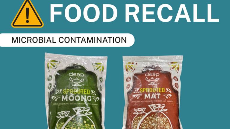 NSW recalls Deep sprouted moong and sprouted mat over Salmonella risk