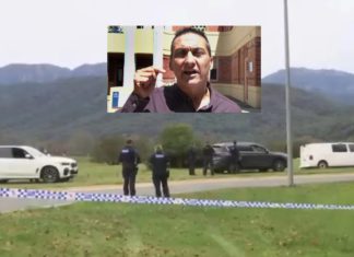 ‘Every resource committed’: manhunt after fatal shooting of two Victoria Police officers Screenshot 9News