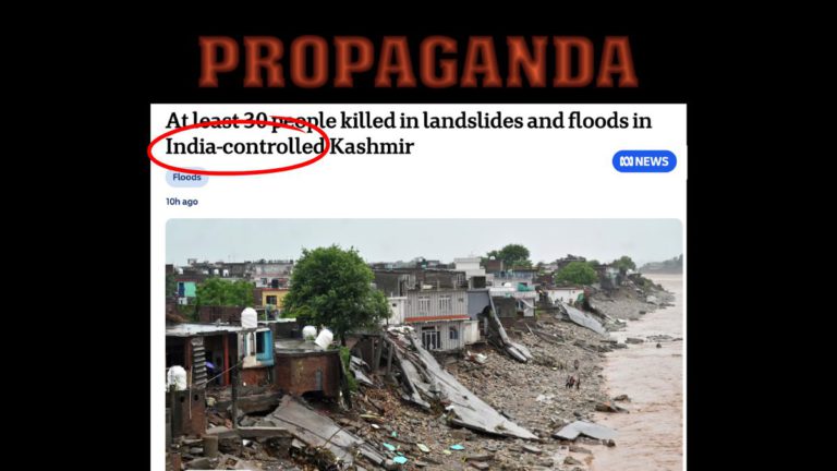 Jammu and Kashmir Vaishno Devi Temple tragedy reduced to spin: ABC’s headline echoes propaganda, not facts