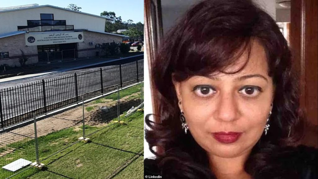 Image: Year Nine teacher Paramjit Brownson was dismissed by the Australian International Islamic College in December 2023 after being accused of yelling at students (Source: Facebook and LinkedIn)