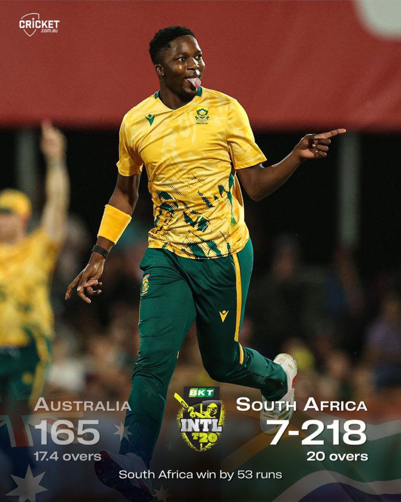 Young Dewald Brevis blasts South Africa to 53-run T20I victory over Australia in Darwin 3 image 6 3