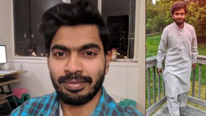 Image: 32-year-old Indian techie Mohammed Nizamuddin from Telangana’s Mahabubnagar (Source: NDTV screenshot)