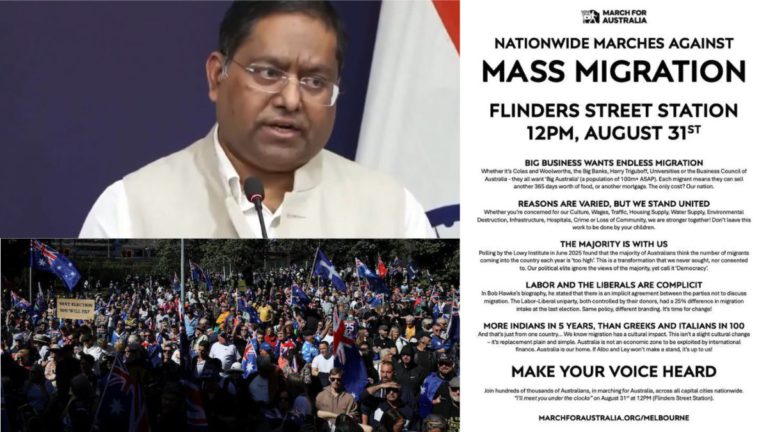 India expresses concern over ‘anti-Indian’ protests in Australia, praises government support for diaspora