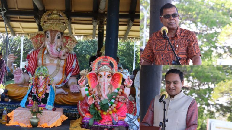 Fiji’s DPM Prasad celebrates Ganesh Utsav as a symbol of shared cultural values