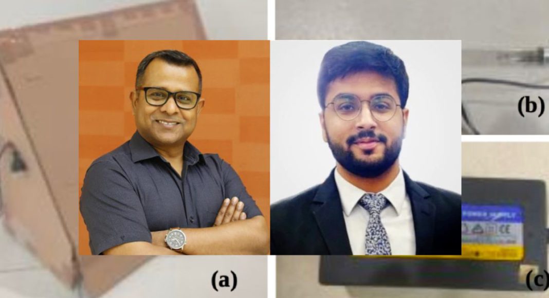 Image: Vikash Kumar (L) and Sarthak Mittal (R) have won the 2025 Ig Nobel Prize for creating shoe-racks fitted with UV lamps to fight foul odour (Source: LinkedIn)