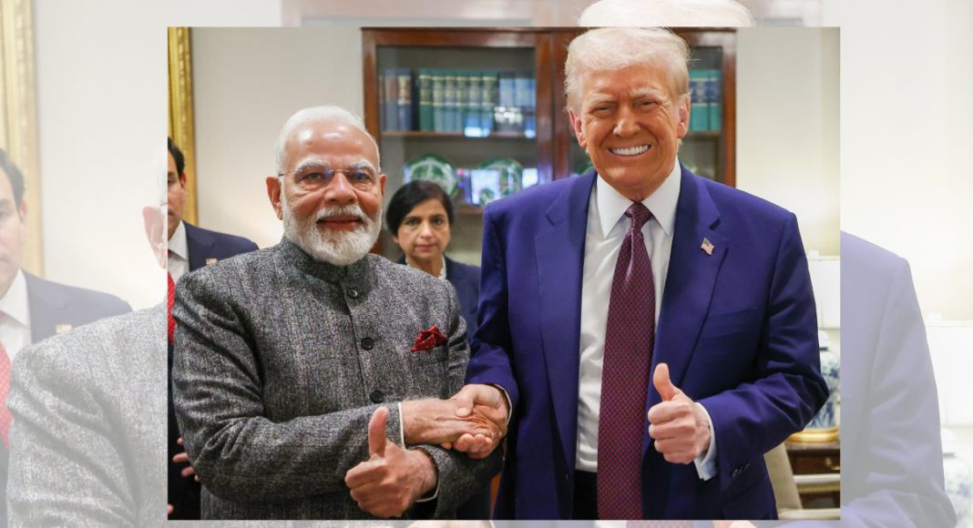 File image: India's Prime minister Narendra Modi with US President Donald Trump (Source: X)