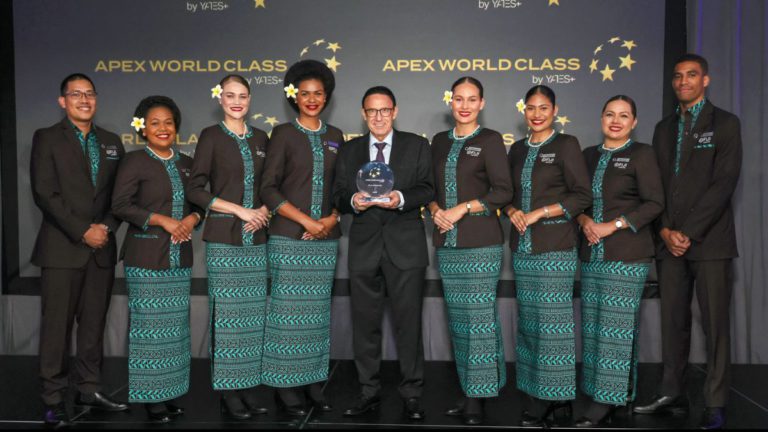 Fiji Airways makes history as Oceania’s first APEX World Class Airline