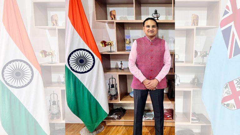 India expands Pacific ties as High Commissioner to Fiji Suneet Mehta takes charge of Kiribati