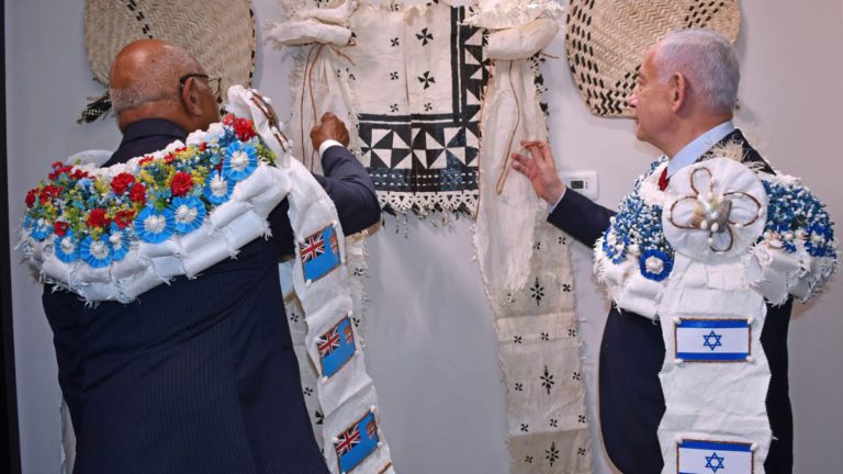 Fiji opens first embassy in Jerusalem as Rabuka joins Netanyahu for historic ceremony