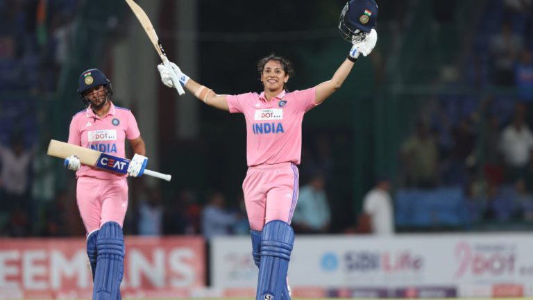 Australia beat India in high-octane third ODI, Smriti Mandhana records second-fastest century in Women’s cricket
