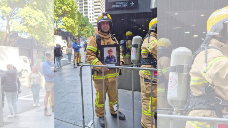 Japinder Sandhu sets personal record at Melbourne Firefighter Stair Climb