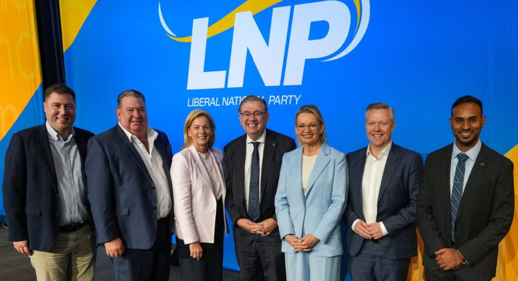 File image: Coalition ledaer Sussan Ley at LNP Convention (Source: X)