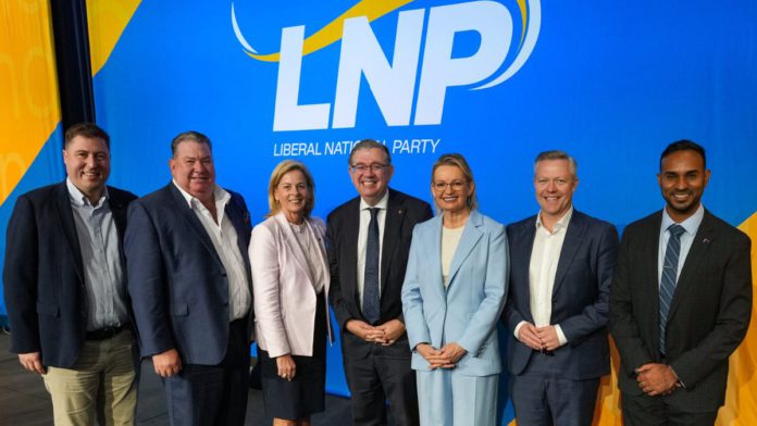 File image: Coalition ledaer Sussan Ley at LNP Convention (Source: X)