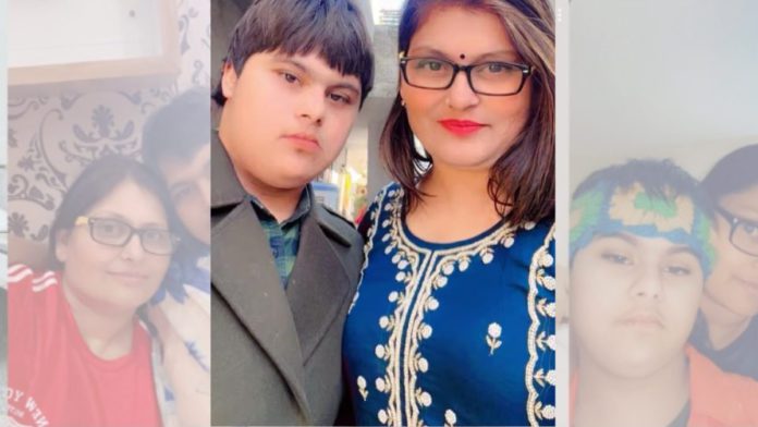 Image: Prince with her son Jap Sahib (Source: Action Network)