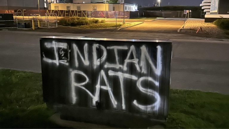 “Indian rats”: Hate graffiti targets Indo-Canadians, community calls for urgent action