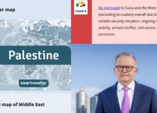 Australia recognises Palestine as DFAT issues ‘Do Not Travel’ warning over terror, kidnapping and Sharia law dangers
