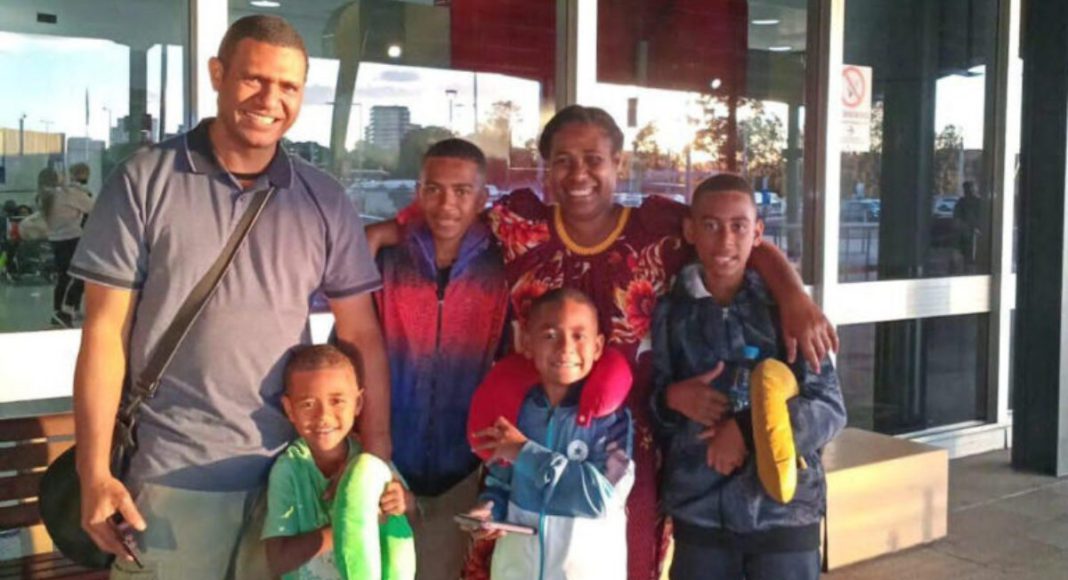 Image: One of the first Papua New Guinean families to have migrated to Australia on a Pacific Engagement Visa (Source: DevPolicy Blog)
