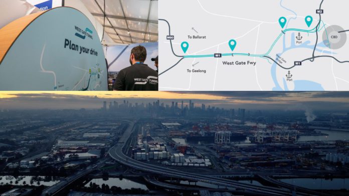 Image: West Gate Tunnel project (Source: Facebook)