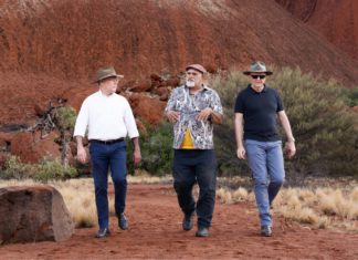 Prime Minister joins celebrations marking 40 years of Uluru-Kata Tjuta Handback