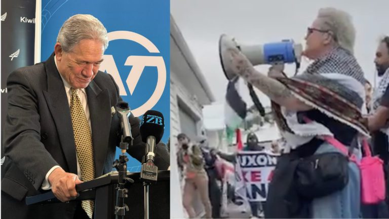 NZ Foreign Minister condemns ‘disgraceful’ late-night Gaza flotilla supporters protest outside his family home