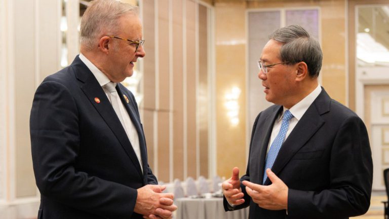 Albanese calls China a ‘friend’ as he raises flare incident in high-stakes ASEAN talks