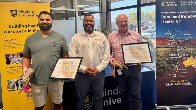 Dr Tarun Patel recognised for innovative clinical supervision at Flinders University NT awards