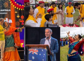 Bollywood Stars join Premier Roger Cook to celebrate Diwali Mela 2025 in Perth