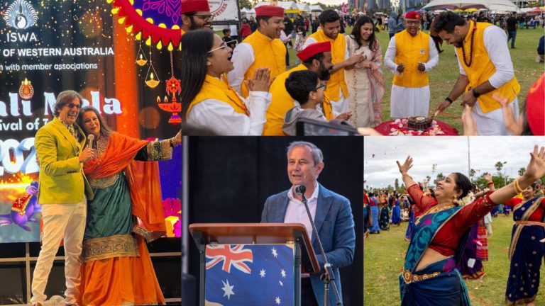 Bollywood Stars join Premier Roger Cook to celebrate Diwali Mela 2025 in Perth
