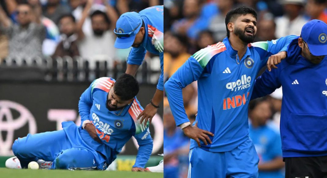 Image: India vice-captain Shreyas Iyer (Source: Screenshot - X)