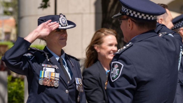 AFP farewells Commissioner Reece Kershaw after 37 years of service