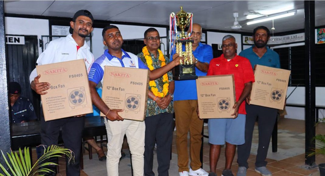 Image: Fiji’s Deputy PM Prof. Biman Prasad praises Ba teams for inspiring community and youth through sport (Source: Facebook)